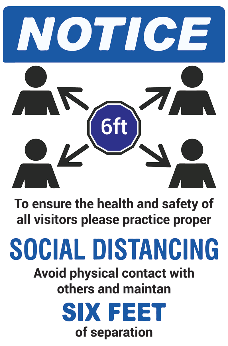Social Distancing Signs 16